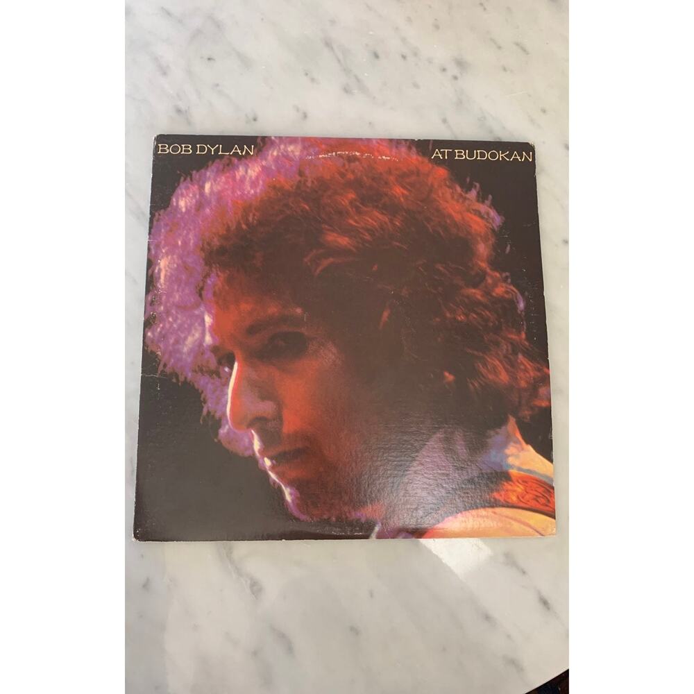 Vintage "Bob Dylan: At Budokan" Vinyl Record